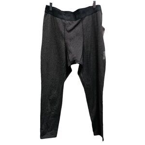 Reebook Mens Cold Weather Compression Tight XXL Dark Grey Heather Athletic Sport